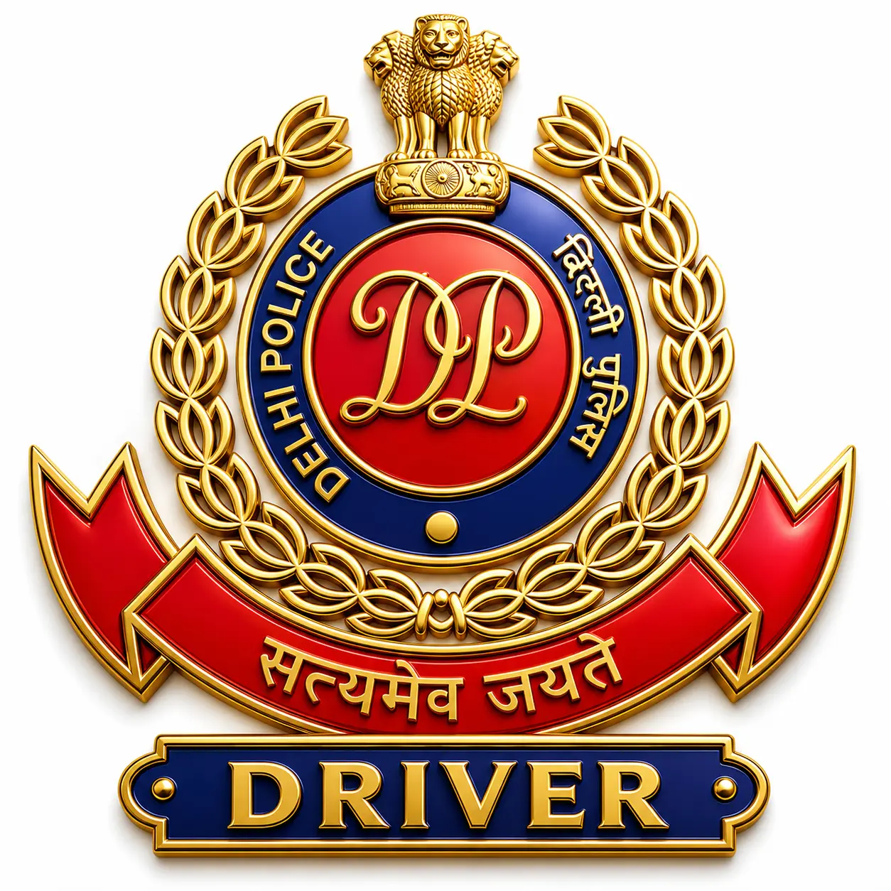 Delhi Police Driver Exam Logo