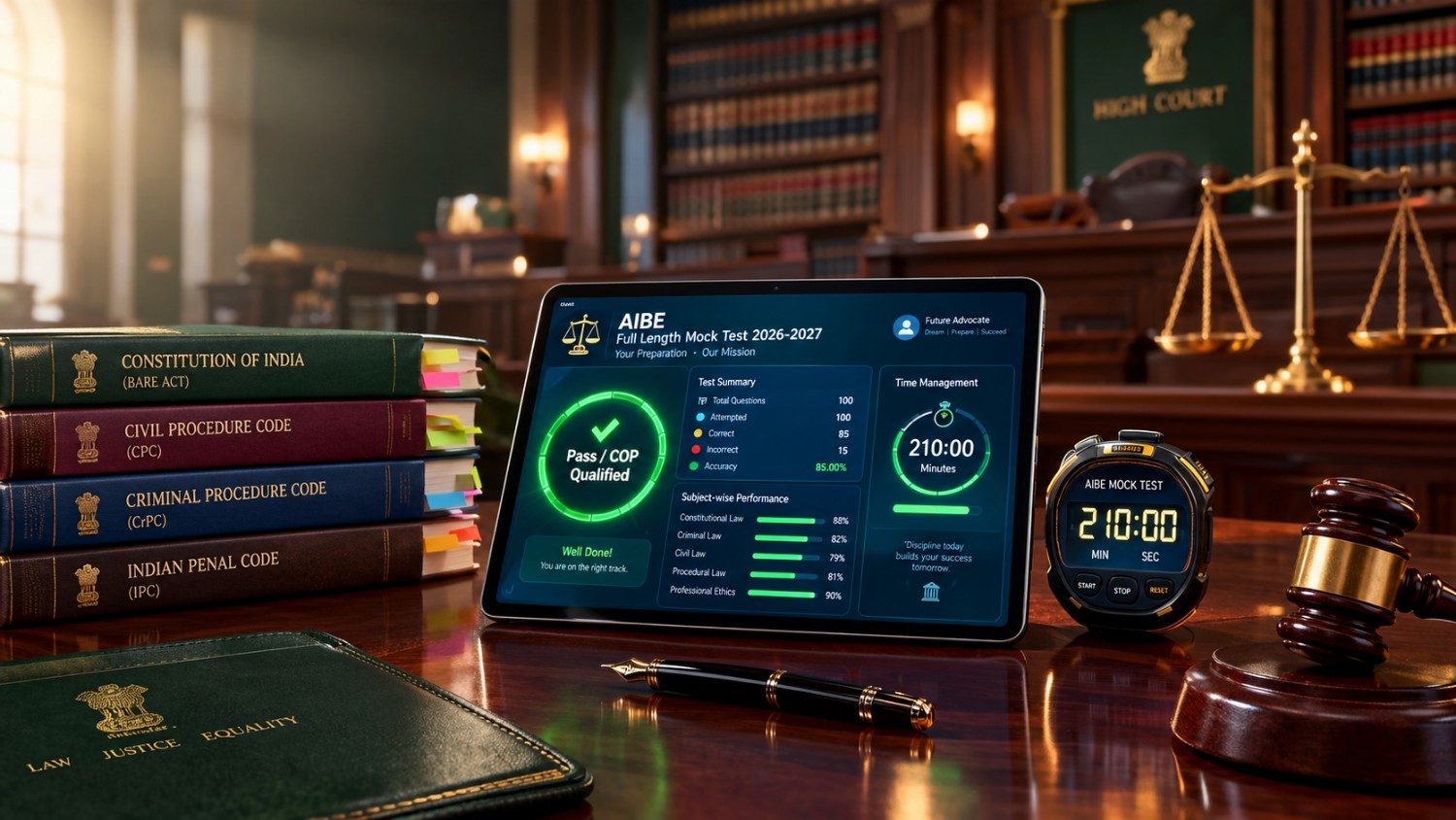 AIBE Full Length Mock Test: Free Practice Sets