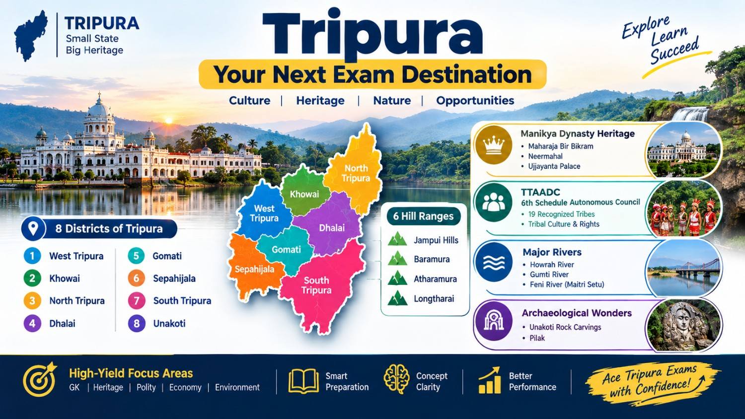 Tripura Mock Test 2027: Free TPSC, Police & TET Test Series